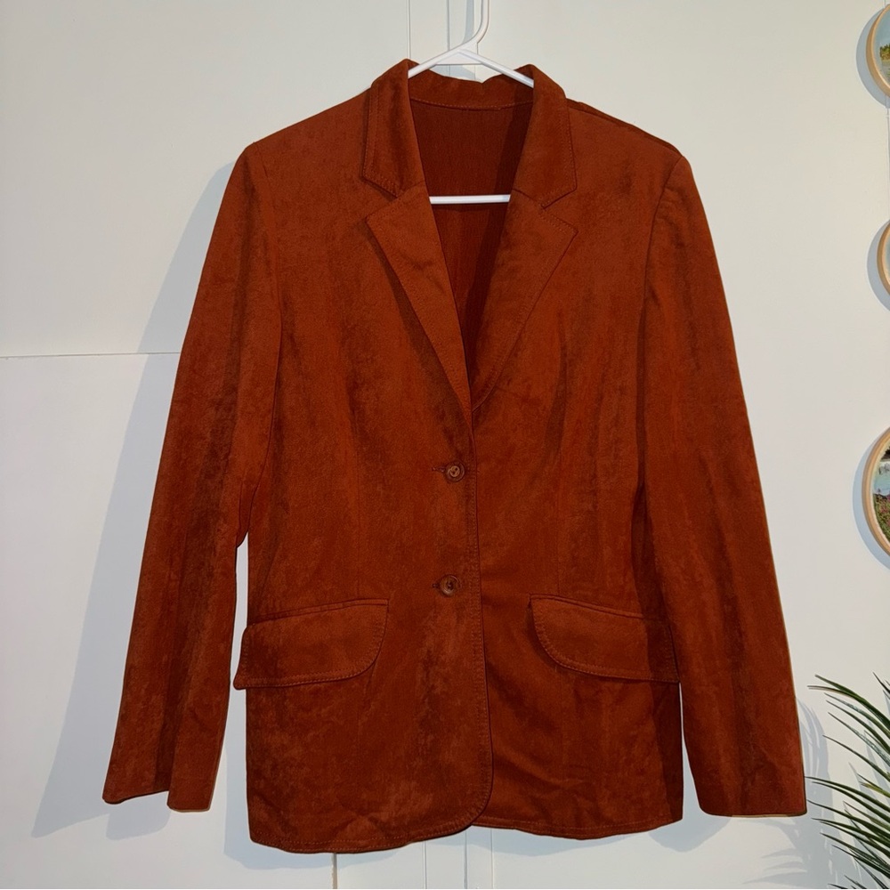 Orange/Terracotta Blazer